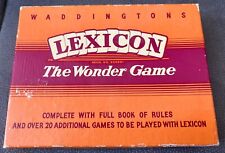 Lexicon card game for sale  ATTLEBOROUGH