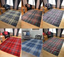 Tartan rug checked for sale  Shipping to Ireland