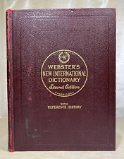 Webster's New International Dictionary of the English Language Unabridged 1936 segunda mano  Embacar hacia Argentina