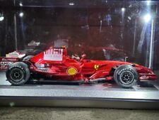 Hot Wheels F1 1:18 K. Haikkonen Ferrari F2008 Collector Collection W/Showcase for sale  Shipping to South Africa