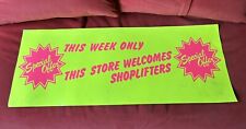 Week welcomes shoplifters for sale  MANCHESTER