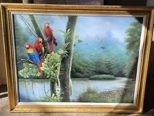 Macaw parrot painting for sale  Denver
