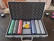 Poker chip set for sale  HEMEL HEMPSTEAD