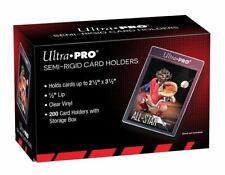 (10) Ultra-Pro Semi Rigid Trading Card Holders - Semi Flexible - Index - Storage for sale  Shipping to South Africa