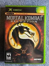Mortal Kombat Deception ( Original OG Xbox) W/ Manual - VERY GOOD COMPLETE for sale  Shipping to South Africa