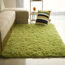 Shaggy Fluffy Rugs Anti-Skid Area Rug Dining Room Carpet Home Bedroom Floor Mat , used for sale  Shipping to South Africa