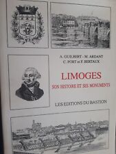 Limoges histoire monuments d'occasion  Héry