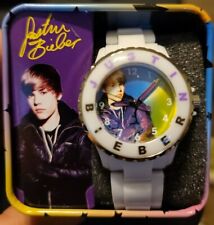 Used, NEW 2011 Bravado Justin Bieber Wrist Watch White With Collector Box for sale  Shipping to South Africa