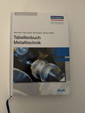 Christiane tabellenbuch metall gebraucht kaufen  Buchholz