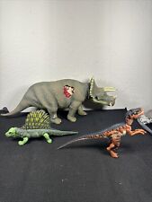 1993 Kenner Jurassic Park Lote JP-01,2 E 8 Raptor & Tricerátops 3 Dinos comprar usado  Enviando para Brazil