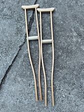 Vintage wood crutches for sale  Shipping to Ireland
