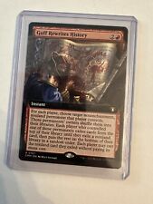 Guff Rewrites History { extended art } NM Commander Master R MTG for sale  Shipping to South Africa