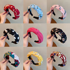 Wide  Soft Headband Women Girls Floral Alice band  hair bands UK for sale  Shipping to South Africa