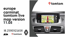 RENAULT CARMINAT LIVE MAP VERSION 11.05 SD card latest SAT NAV EU 2023/2024, usado comprar usado  Enviando para Brazil