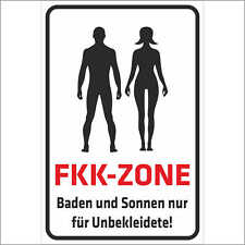 Schild sicherheit fkk gebraucht kaufen  Deutschland