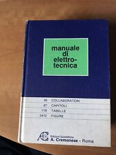 Manuale elettrotecnica cremone usato  Italia