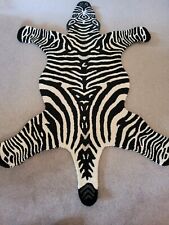 Zebra rug 100 for sale  NOTTINGHAM