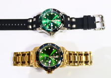 Conjunto de 2 | Invicta | Pro Diver 48mm pulseira e pulseira relógio masculino verde/verde comprar usado  Enviando para Brazil