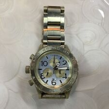 Relógio cronógrafo masculino Nixon 42-20 com pulseira de elos (J) #905 comprar usado  Enviando para Brazil