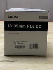 Sigma 35mm 1.8 for sale  Harrison