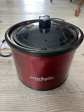Red crock pot for sale  Newfane
