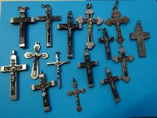 Antique vintage crucifixes d'occasion  Expédié en Belgium