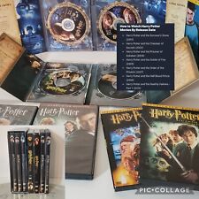 Harry Potter primeiros 7 filmes incluindo Ordem da Fênix 3 DVD conjunto widescreen comprar usado  Enviando para Brazil