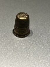 Brass thimble for sale  WORCESTER