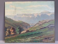 Tableau huile paysage d'occasion  Grenoble-