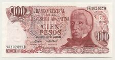 Billete de Banco Argentina 100 Pesos ND 1973-76 Pick 297 UNC sin circular segunda mano  Embacar hacia Argentina