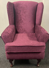 Purple wingback chair for sale  BLACKBURN