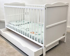 Wooden baby cot for sale  BARRY