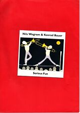 Trombone - Nils Wogram & Konrad Bauer - Serious Fun - 2000 CD segunda mano  Embacar hacia Argentina