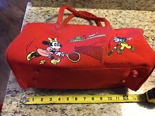 Bolsa tote/sacola de viagem vintage Walt Disney Production vermelha infantil comprar usado  Enviando para Brazil