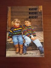 Kids! Kids! Kids! II Lane Borgoseia Knitting Leaflet Italian Sweaters 4 Children for sale  Shipping to South Africa