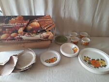 70s Vintage H Aynsley Staffs Dinner Service Set Retro Dining Dinner Party Flower, used for sale  Shipping to South Africa