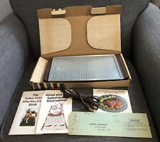 VTG Salton Hotray Automatic Food Warmer Hot Plate H-110 Elite Cord Box Paperwork for sale  Shipping to South Africa