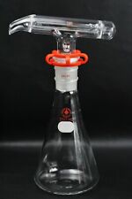 Dispensador de cabeça de pipeta basculante de vidro ACE GLASS 5mL com frasco de vidro ACE 250ml 24/40 comprar usado  Enviando para Brazil