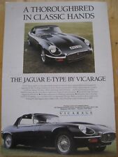 Vicarage jaguar type for sale  BRISTOL