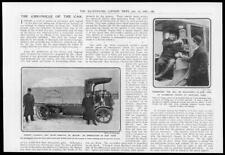 Impressão antiga 1910 - MOTOR-CAR motor de remoção de neve taxímetro Nova York (05) comprar usado  Enviando para Brazil
