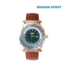 Missoni Sport relógio original fabricado na Suíça 12302, GMT, data, movimento ETA 955.232. comprar usado  Enviando para Brazil