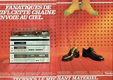 1982 technics advertising d'occasion  Expédié en Belgium