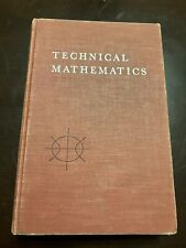 1954 technical mathematics for sale  Palm Coast