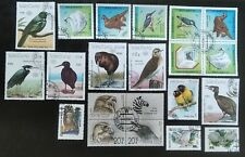 Uccelli.collezione francobolli usato  Perugia