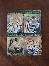 Marshall Island Sc# 604 Majestic Cats 1996 - bloque de 4 - MNH segunda mano  Embacar hacia Argentina