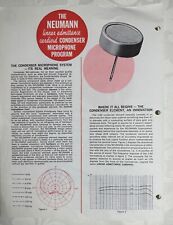 Vintage neumann condenser for sale  Needham