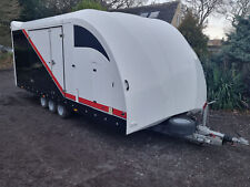 covered car transporter trailer for sale  HALIFAX