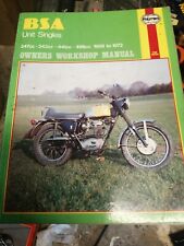 Bsa 250 500 for sale  SWANAGE