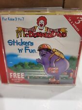 Pegatinas McDonaldland n Fun Vintage CD-ROM PC #3 Computadora Ronald Windows Birdies segunda mano  Embacar hacia Argentina