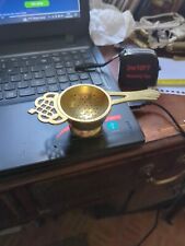 Brass tea stainer for sale  STIRLING